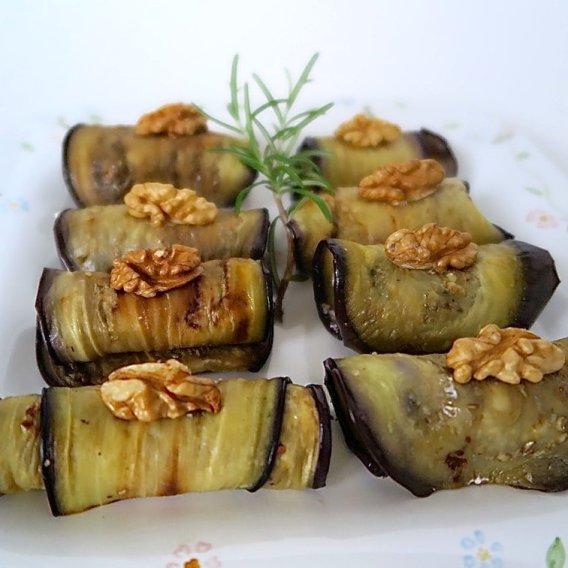 Rezept Auberginenröllchen mit Ricotta | compactcook.com