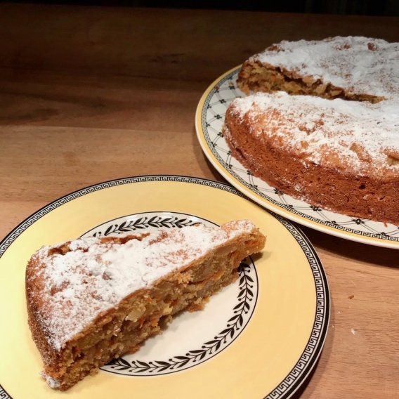 Baumnuss-Ingwer-Kuchen