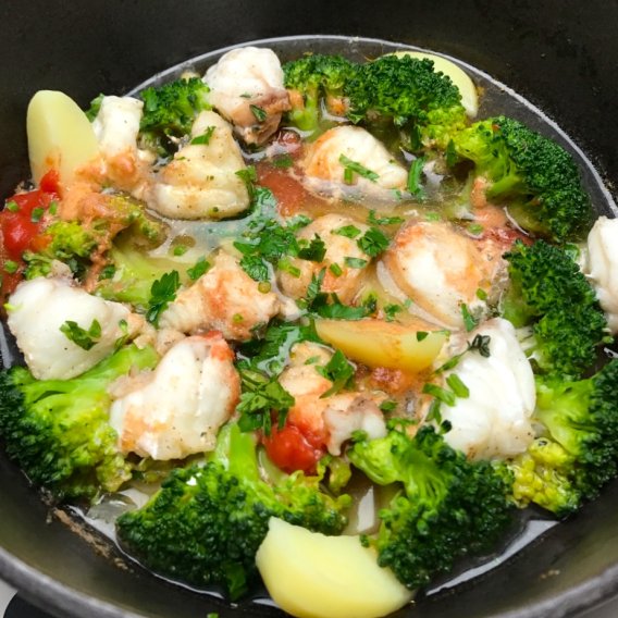 Rezept Fischeintopf mit Kartoffeln und Broccoli | compactcook.com