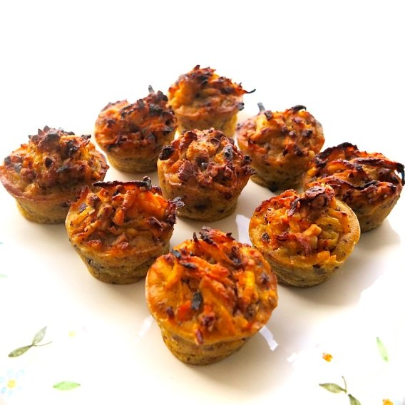 Kürbis-Karotten-Muffins