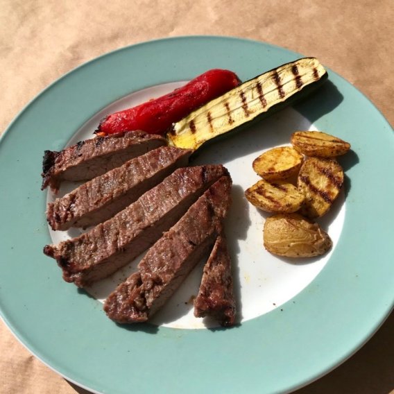Rezept Mariniertes Flank-Steak vom Grill | compactcook.com