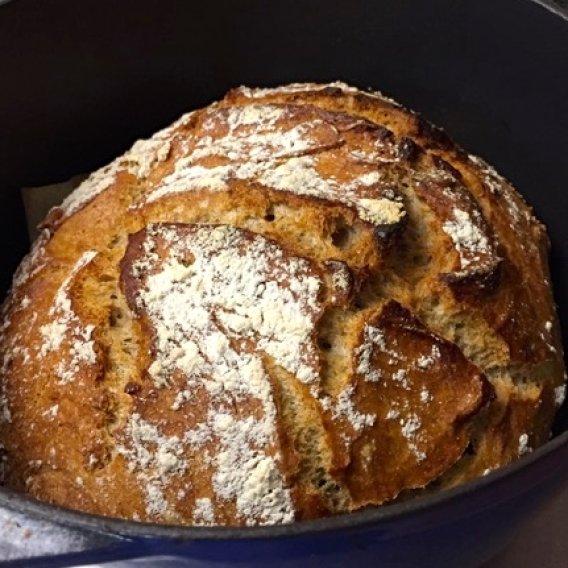 Roggenbrot ohne Kneten