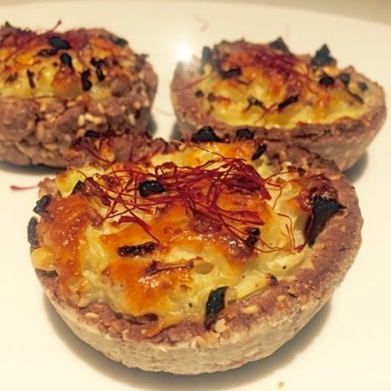 Kohlrabi-Tartelettes