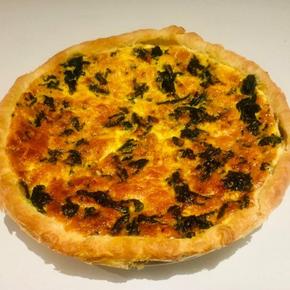 Rezept Quiche mit Spinat und Lachs | compactcook.com
