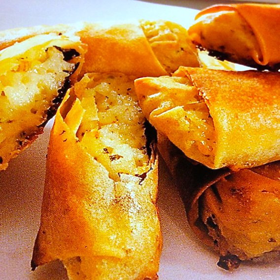 Frühlingsrolle mit Gemüse