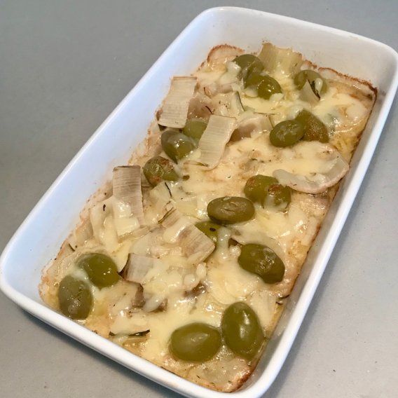 Gratinierte Mangoldstiele