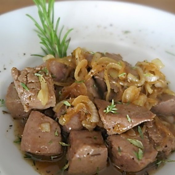 Kalbsleber alla veneziana