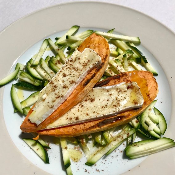 Süsskartoffel aus dem Toaster